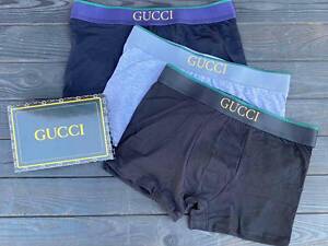 Мужсжкие боксеры трусы в подарочной коробке, 3шт, GG (02210) М PTR