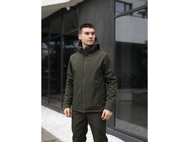 Мужская демисезонная куртка Pobedov Shadow V2 383478 M Хаки (00000007106)