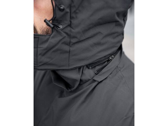 Мужская куртка Okmel grey ПП7941 - Фото 7