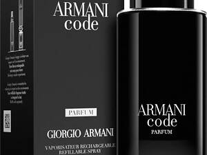 Чоловіча парфумована вода Giorgio Armani Code 75 мл з магнітною стрічкою.