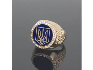 Мужская печатка из желтого золота 15 MK-0015