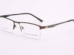 Чоловіча полуободкова оправа P-9869 brown PTR