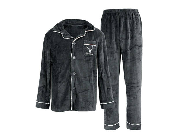 Чоловіча піжама Lesko CK-214 Gray 2XL (13716-90691) - Фото 1