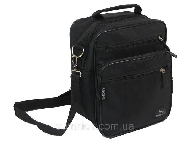 Чоловіча сумка, барсетка Wallaby, Україна чорна - Фото 3