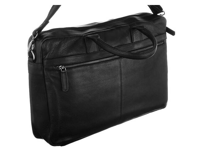 Чоловіча сумка для ноутбука Always Wild чорна - Фото 3