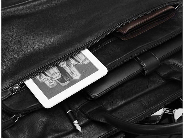 Чоловіча сумка для ноутбука Always Wild чорна - Фото 5
