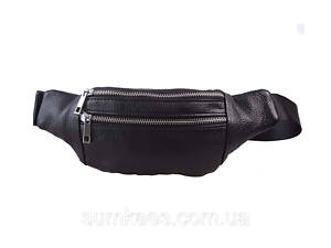 Мужская сумка на пояс R398-1 черная