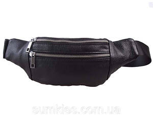 Мужская сумка на пояс R398-1 черная