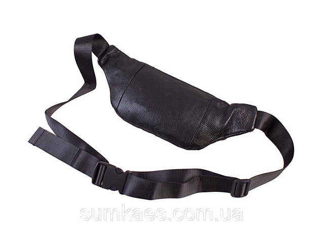 Чоловіча сумка на пояс R398-2 чорна - Фото 6