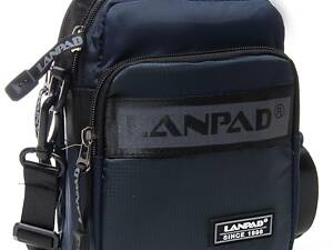 Мужская сумка планшет на плечо Lanpad LAN82005 Синяя