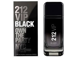 Мужская туалетная вода Carolina Herrera 212 VIP Black Own The Party NYC 100 мл с магнитной лентой