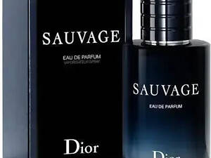 Чоловіча туалетна вода Dior Sauvage 100 мл з магнітною стрічкою.