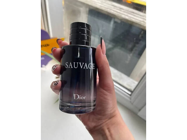 Чоловіча туалетна вода Dior Sauvage 100 мл з магнітною стрічкою. - Фото 2