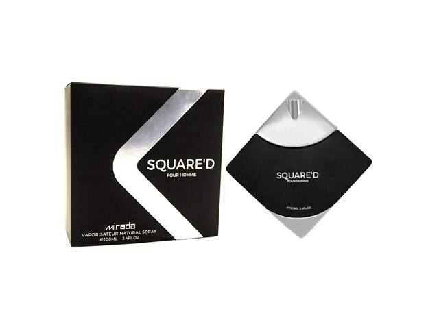 Чоловіча туалетна вода Mirada Squared Pour Homme 100 мл - Фото 1