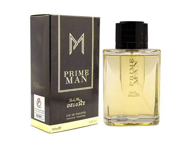 Чоловіча туалетна вода Shirley May Deluxe Prime Man 100 мл - Фото 1