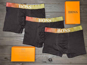 Мужские брендовые трусы в подарочной упаковке, 3 шт Н.ВОSS (7162) ХХL PTR