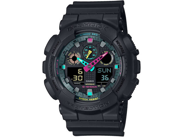 Мужские Часы Casio G-SHOCK Classic GA-100MF-1AER - Фото 1 Мужские Часы Casio G-SHOCK Classic GA-100MF-1AER - Фото 1