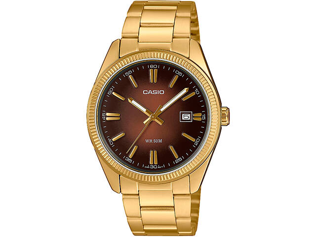 Мужские Часы Casio TIMELESS COLLECTION MTP-1302PGC-5AVEF - Фото 1 Мужские Часы Casio TIMELESS COLLECTION MTP-1302PGC-5AVEF - Фото 1