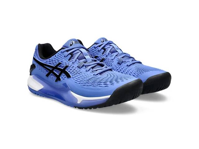 Мужские кроссовки для тенниса Asics Gel-resolution 9 all court Черный Синий 40.5 (1041A330-401 40.5) - Фото 2