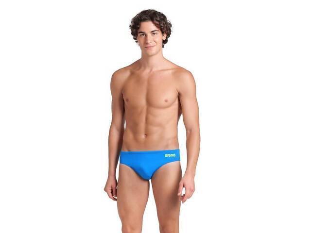 Мужские Плавки-слипы Arena TEAM SWIM BRIEFS SOLID голубой Муж 85 004773-860 85 - Фото 3
