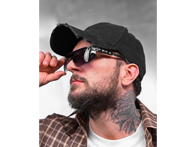 Мужские солнцезащитные очки Gucci black 4 ДЛ7379 - Фото 2