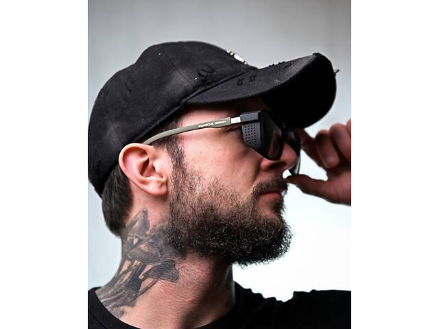 Мужские солнцезащитные очки Porsche oliva 4 ДЛ7373 - Фото 3