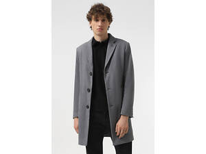 Мужское пальто Sun`s House 46 Серый (4821610350448)