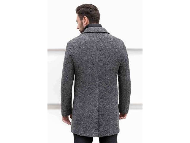 Мужское пальто Sun's House 54 Серый (4820430350850) - Фото 3
