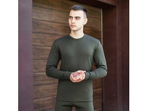 Чоловіча термобілизна зимова на флісі Pobedov Teplo хакі 2XL