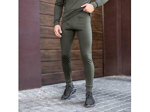 Чоловіча термобілизна зимова на флісі Pobedov Teplo хакі L