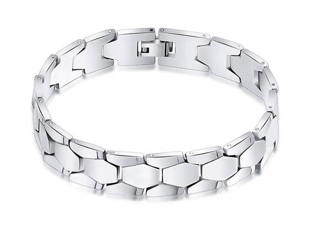 Мужской браслет Primo Metall Cobra - Silver - Фото 1