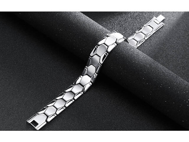 Мужской браслет Primo Metall Cobra - Silver - Фото 4