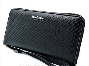 Чоловічий клатч гаманець Колір Чорний Weatro ekm-nwksh-002