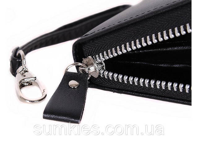 Мужской клатч из искусственной кожи 3077756 черный - Фото 4