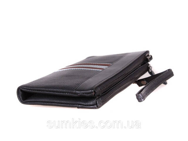 Мужской кожаный клатч 30708 Черный - Фото 2