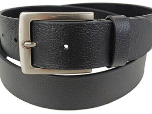 Чоловічий шкіряний ремінь під джинси UP2 Fashion, Германия черный