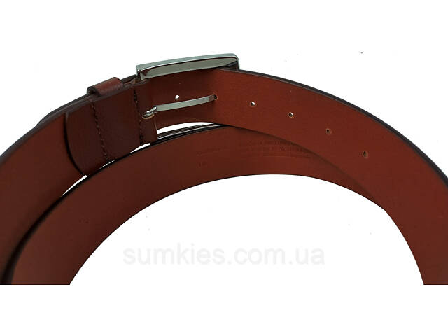 Чоловічий шкіряний ремінь під джинси UP2 Fashion, Німеччина коричневий - Фото 7