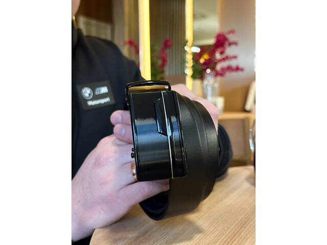 Чоловічий шкіряний ремінь із пряжкою автомат 4978 - Фото 8