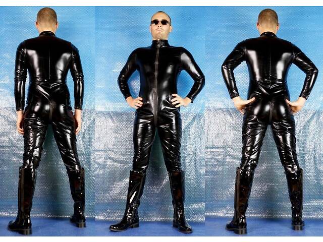 Мужской комбинезон на молнии - Фото 5