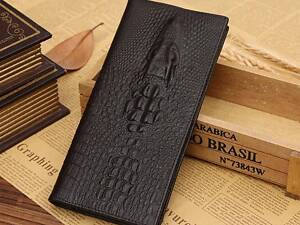 Чоловічий гаманець портмоне клатч натуральна шкіра (0713)