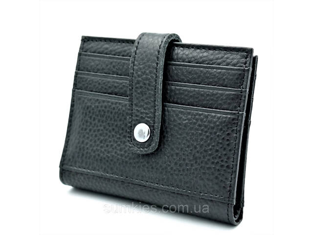 Чоловічий гаманець-візительниця Weatro Чорний mk-card-001 - Фото 1