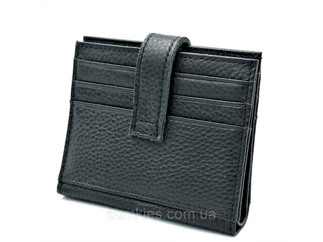 Чоловічий гаманець-візительниця Weatro Чорний mk-card-001 - Фото 2