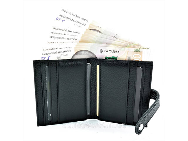 Чоловічий гаманець-візительниця Weatro Чорний mk-card-001 - Фото 3