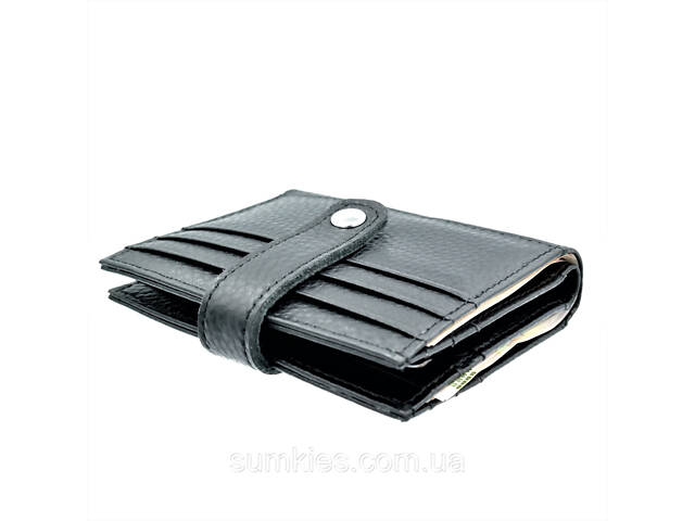 Чоловічий гаманець-візительниця Weatro Чорний mk-card-001 - Фото 4