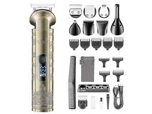Чоловічий набір VGR V-110 8 в 1, Машинка для стрижки голови, Машинка для стрижки для дому