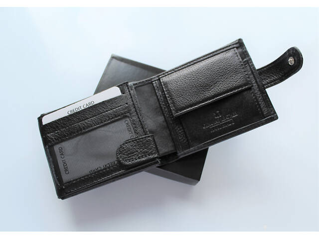 Мужской подарочный набор - кожаный ремень и кошелек Louis Vuitton brown&black - Фото 5