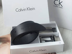 Мужской подарочный набор ремень+ две пряжки CK