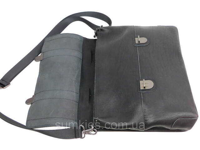 Чоловічий портфель Mykhail Ikhtyar чорний - Фото 6