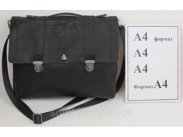 Чоловічий портфель Mykhail Ikhtyar чорний - Фото 10