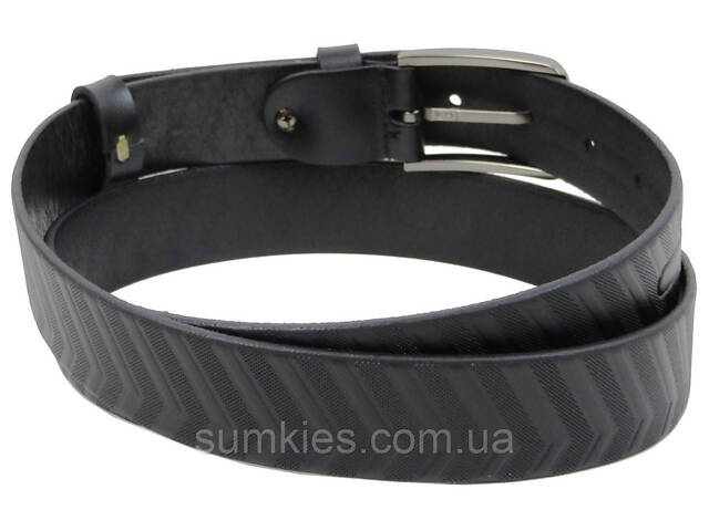 Чоловічий ремінь під штани Skipper чорний - Фото 3